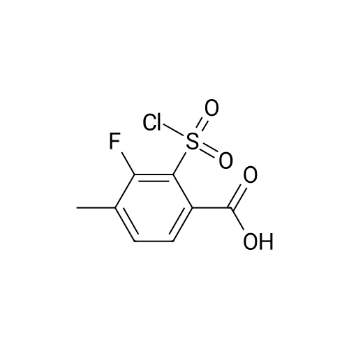 Chlorosulfonyl Fluoro Methylbenzoic Acid Ambeed