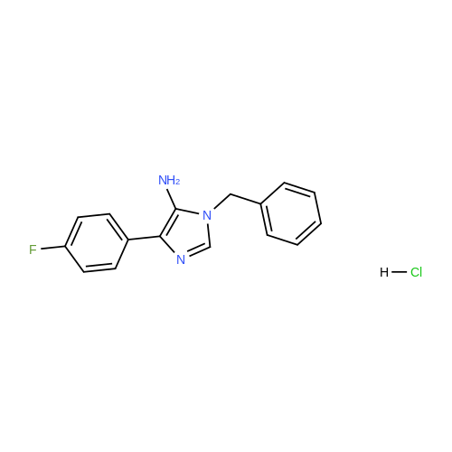 1221723 33 6 1 Benzyl 4 4 Fluorophenyl 1H Imidazol 5 Amine