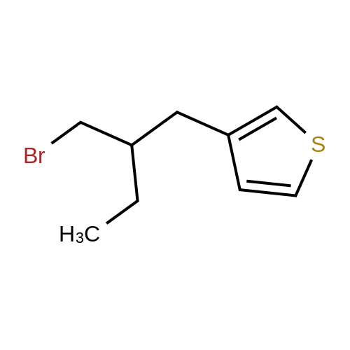 Bromomethyl Butyl Thiophene Ambeed