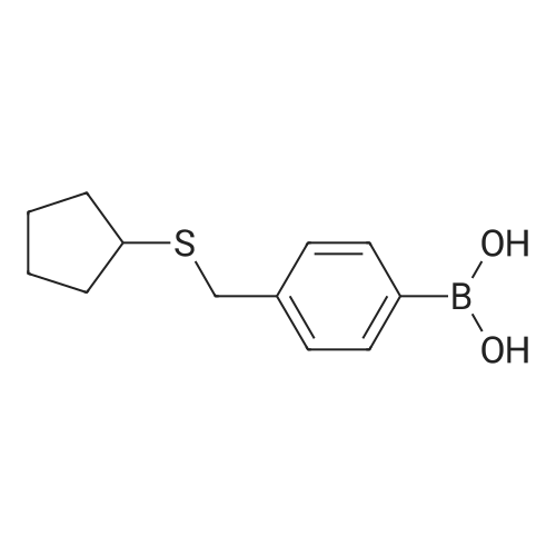 1350513 31 3 4 Cyclopentylthio Methyl Phenyl Boronic Acid Ambeed