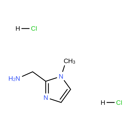 53332 67 5 1 Methyl 1H Imidazol 2 Yl Methanamine Dihydrochloride Ambeed