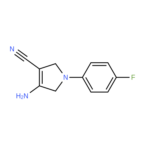 1710853 62 5 4 Amino 1 4 Fluorophenyl 2 5 Dihydro 1H Pyrrole 3