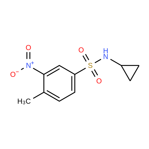 N Cyclopropyl Methyl Nitrobenzenesulfonamide Ambeed