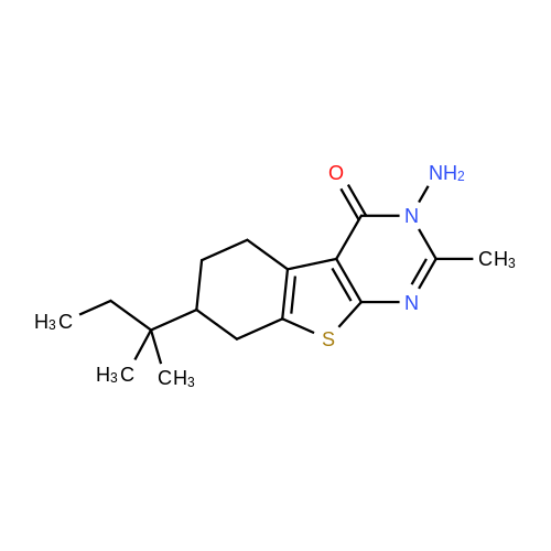 Amino Methyl Tert Pentyl Tetrahydrobenzo