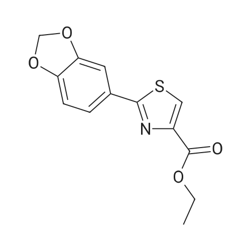 Ethyl Benzo D Dioxol Yl Thiazole Carboxylate