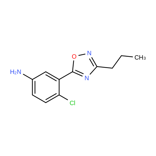 Chloro Propyl Oxadiazol Yl Aniline Ambeed