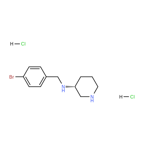 1286208 87 4 R N 4 Bromobenzyl Piperidin 3 Amine Dihydrochloride