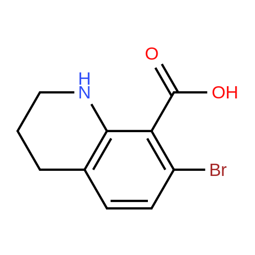 1823899 09 7 7 Bromo 1 2 3 4 Tetrahydroquinoline 8 Carboxylic Acid Ambeed