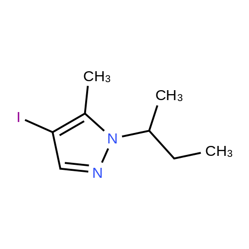 1354705 63 7 1 Sec Butyl 4 Iodo 5 Methyl 1H Pyrazole Ambeed