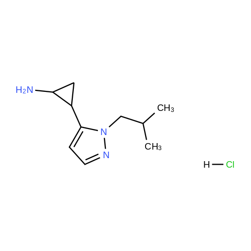 Methylpropyl H Pyrazol Yl Cyclopropan Amine