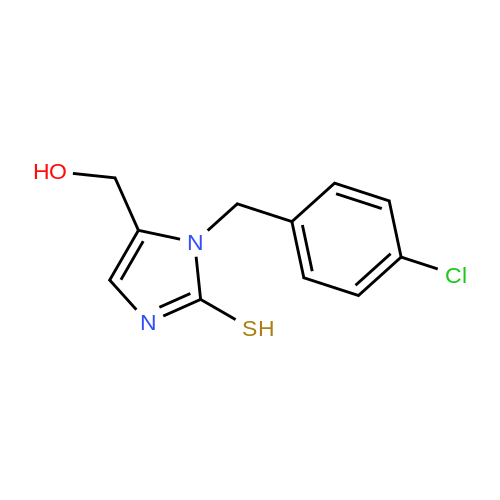 Chlorobenzyl Mercapto H Imidazol Yl Methanol Ambeed