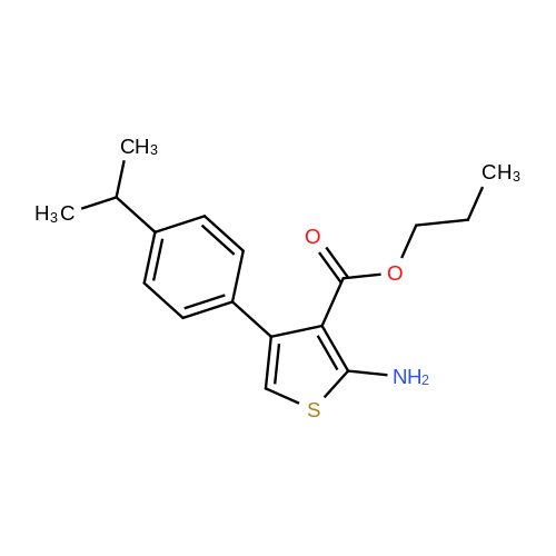 Propyl Amino Isopropylphenyl Thiophene