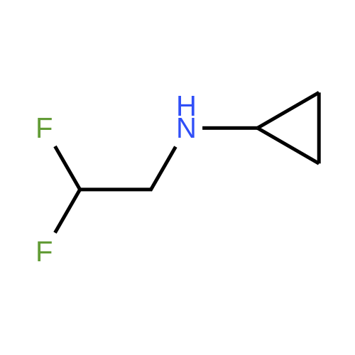 1010189 78 2 N 2 2 Difluoroethyl Cyclopropanamine Ambeed