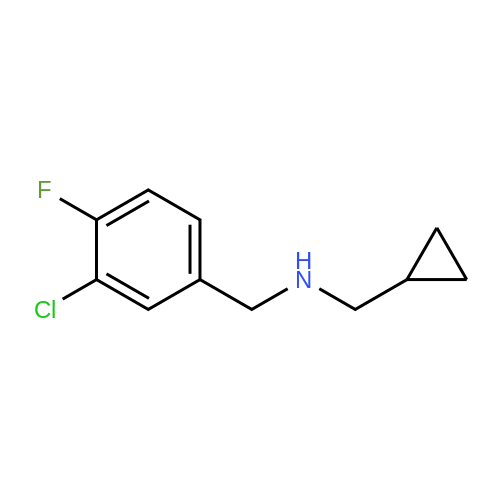 Chloro Fluorophenyl Methyl Cyclopropylmethyl Amine