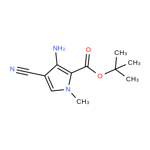 1803581 55 6 Tert Butyl 3 Amino 4 Cyano 1 Methyl 1H Pyrrole 2