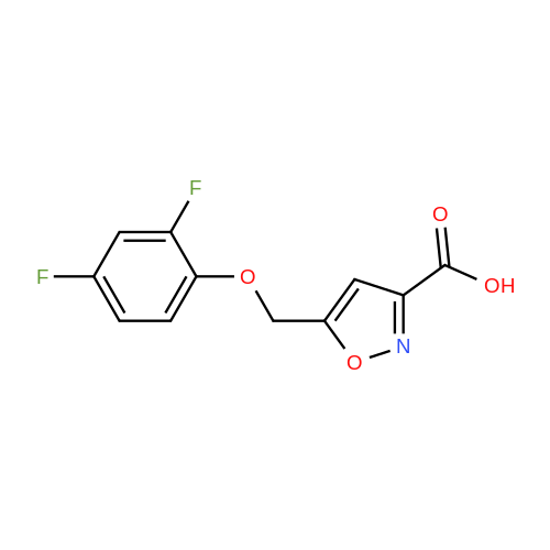 Difluorophenoxy Methyl Oxazole Carboxylic