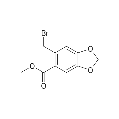 Methyl 6-(bromomethyl)benzo[d][1,3]dioxole-5-carboxylate