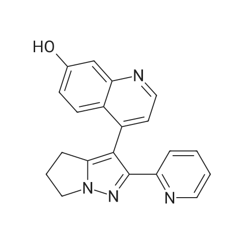4-(2-(Pyridin-2-yl)-5,6-dihydro-4H-pyrrolo[1,2-b]pyrazol-3-yl)quinolin-7-ol