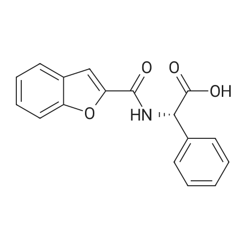 (S)-2-(Benzofuran-2-carboxamido)-2-phenylacetic acid