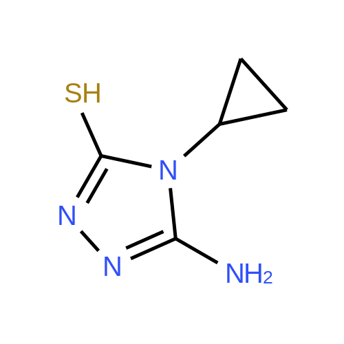 5-Amino-4-cyclopropyl-4H-1,2,4-triazole-3-thiol