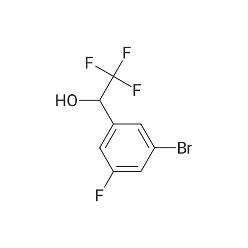 1-(3-Bromo-5-fluorophenyl)-2,2,2-trifluoroethan-1-ol