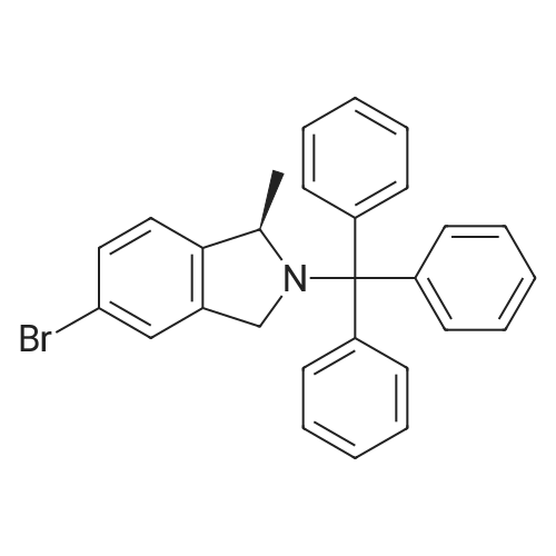 (R)-5-Bromo-1-methyl-2-tritylisoindoline