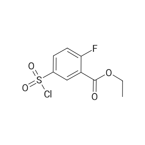 Ethyl 5-(chlorosulfonyl)-2-fluorobenzoate