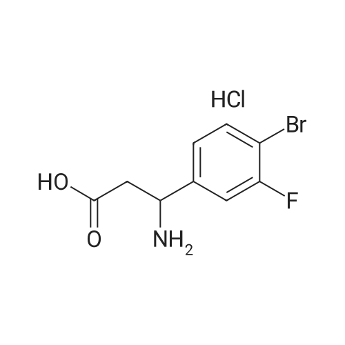 3-Amino-3-(4-bromo-3-fluorophenyl)propanoic acid hydrochloride