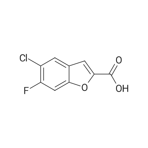 5-Chloro-6-fluoro-1-benzofuran-2-carboxylic acid