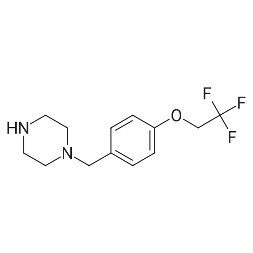 1-(4-(2,2,2-Trifluoroethoxy)benzyl)piperazine