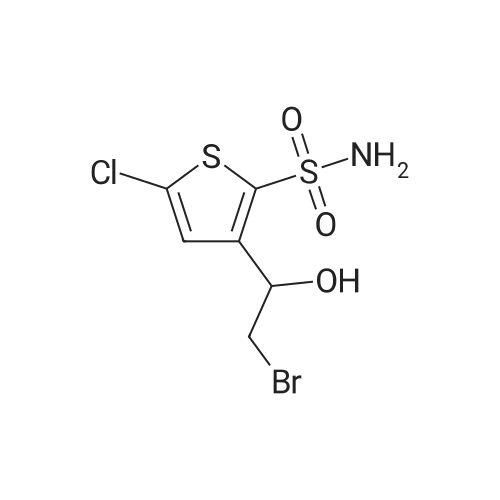 3-(2-Bromo-1-hydroxyethyl)-5-chlorothiophene-2-sulfonamide