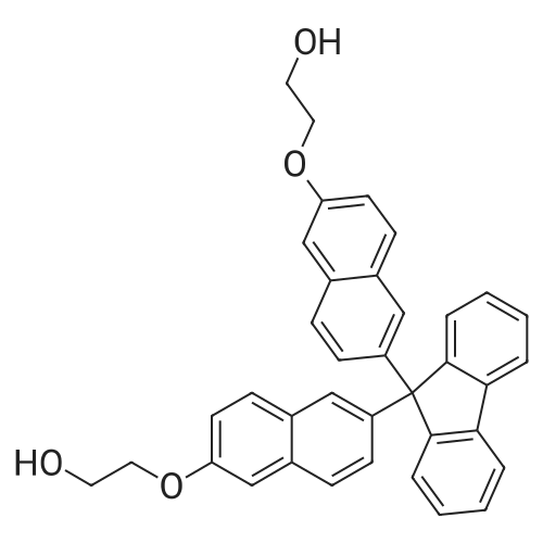 2,2'-(((9H-Fluorene-9,9-diyl)bis(naphthalene-6,2-diyl))bis(oxy))diethanol