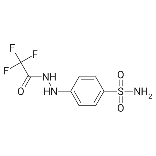 4-(2-(2,2,2-Trifluoroacetyl)hydrazinyl)benzenesulfonamide