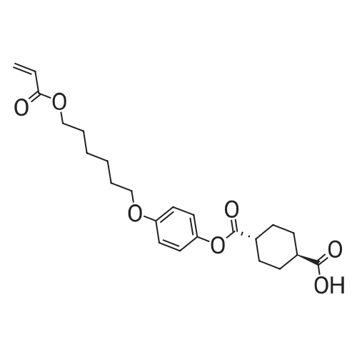 trans-4-((4-((6-(Acryloyloxy)hexyl)oxy)phenoxy)carbonyl)cyclohexanecarboxylic acid