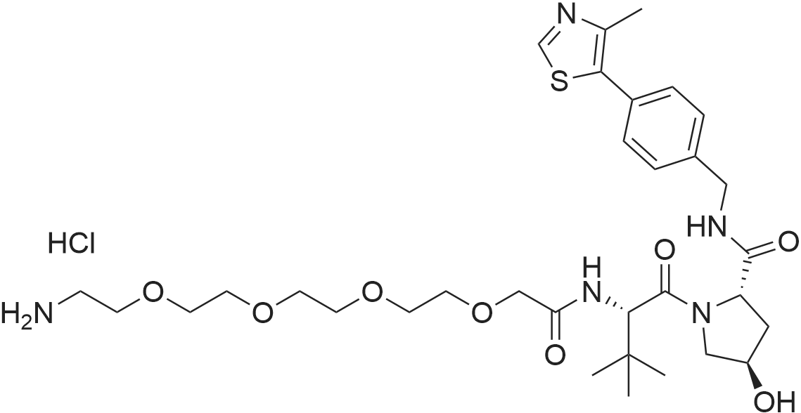 (S,R,S)-AHPC-PEG4-NH2 HCl