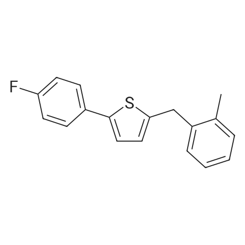 2-(4-Fluorophenyl)-5-(2-methylbenzyl)thiophene