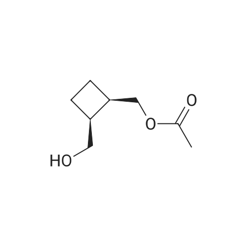 ((1R,2S)-2-(Hydroxymethyl)cyclobutyl)methyl acetate