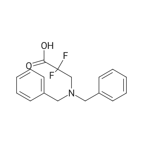 3-(Dibenzylamino)-2,2-difluoropropanoic acid