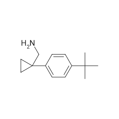 (1-(4-(tert-Butyl)phenyl)cyclopropyl)methanamine