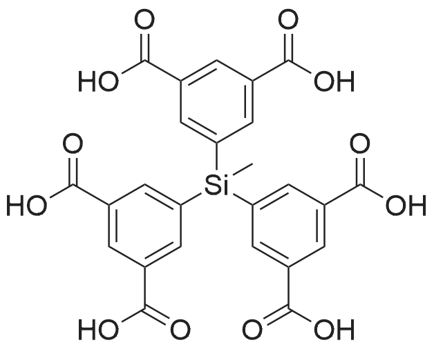 1,3-Benzenedicarboxylic acid, 5,5,5-(methylsilylidyne)tris-
