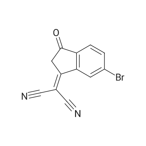 2-(6-Bromo-3-oxo-2,3-dihydro-1H-inden-1-ylidene)malononitrile