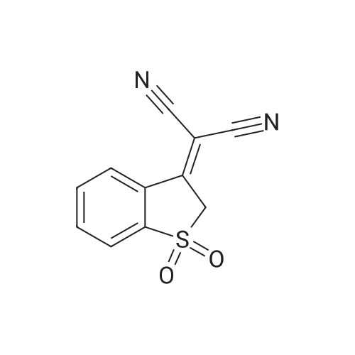 2-(1,1-Dioxidobenzo[b]thiophen-3(2H)-ylidene)malononitrile