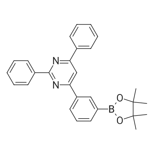 2,4-Diphenyl-6-(3-(4,4,5,5-tetramethyl-1,3,2-dioxaborolan-2-yl)phenyl)pyrimidine