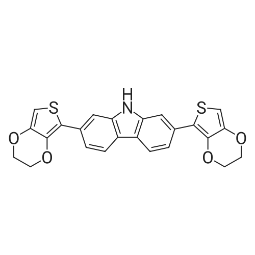 2,7-Bis(2,3-dihydrothieno[3,4-b][1,4]dioxin-5-yl)-9H-carbazole