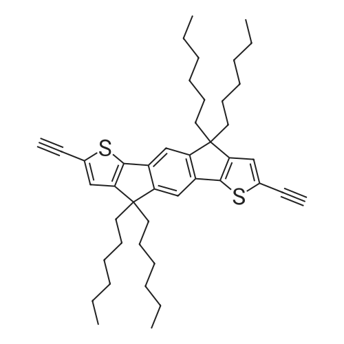 2,7-Diethynyl-4,4,9,9-tetrahexyl-4,9-dihydro-s-indaceno[1,2-b:5,6-b']dithiophene