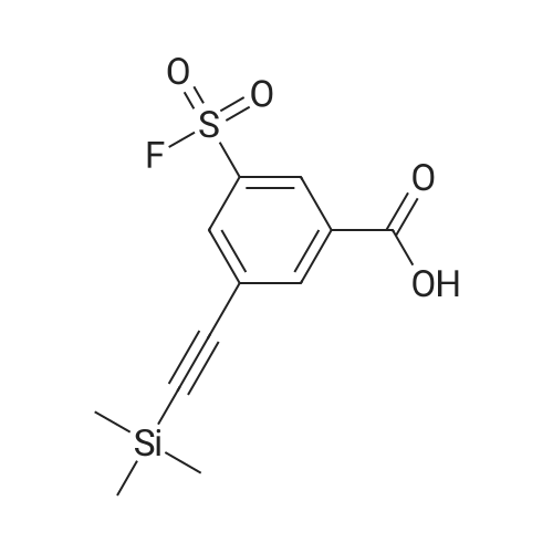 3-(Fluorosulfonyl)-5-((trimethylsilyl)ethynyl)benzoic acid