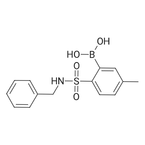(2-(N-Benzylsulfamoyl)-5-methylphenyl)boronic acid