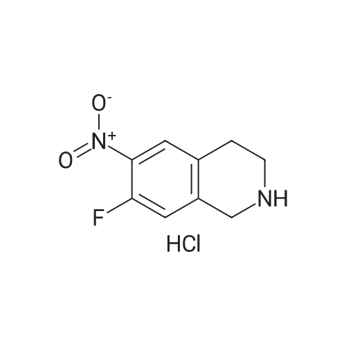 7-Fluoro-6-nitro-1,2,3,4-tetrahydroisoquinoline hydrochloride