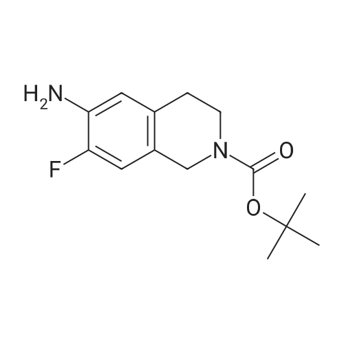 tert-Butyl 6-amino-7-fluoro-3,4-dihydroisoquinoline-2(1H)-carboxylate