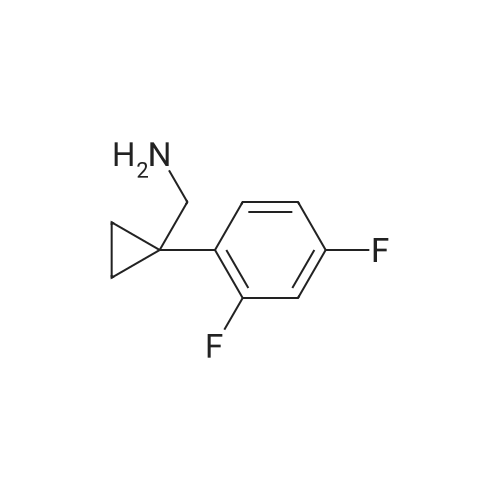 (1-(2,4-Difluorophenyl)cyclopropyl)methanamine